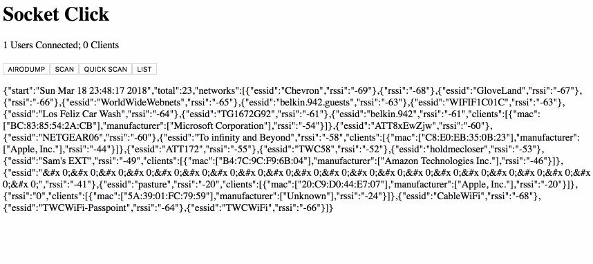 aircrack-ng with socket.io by Marcus Guttenplan