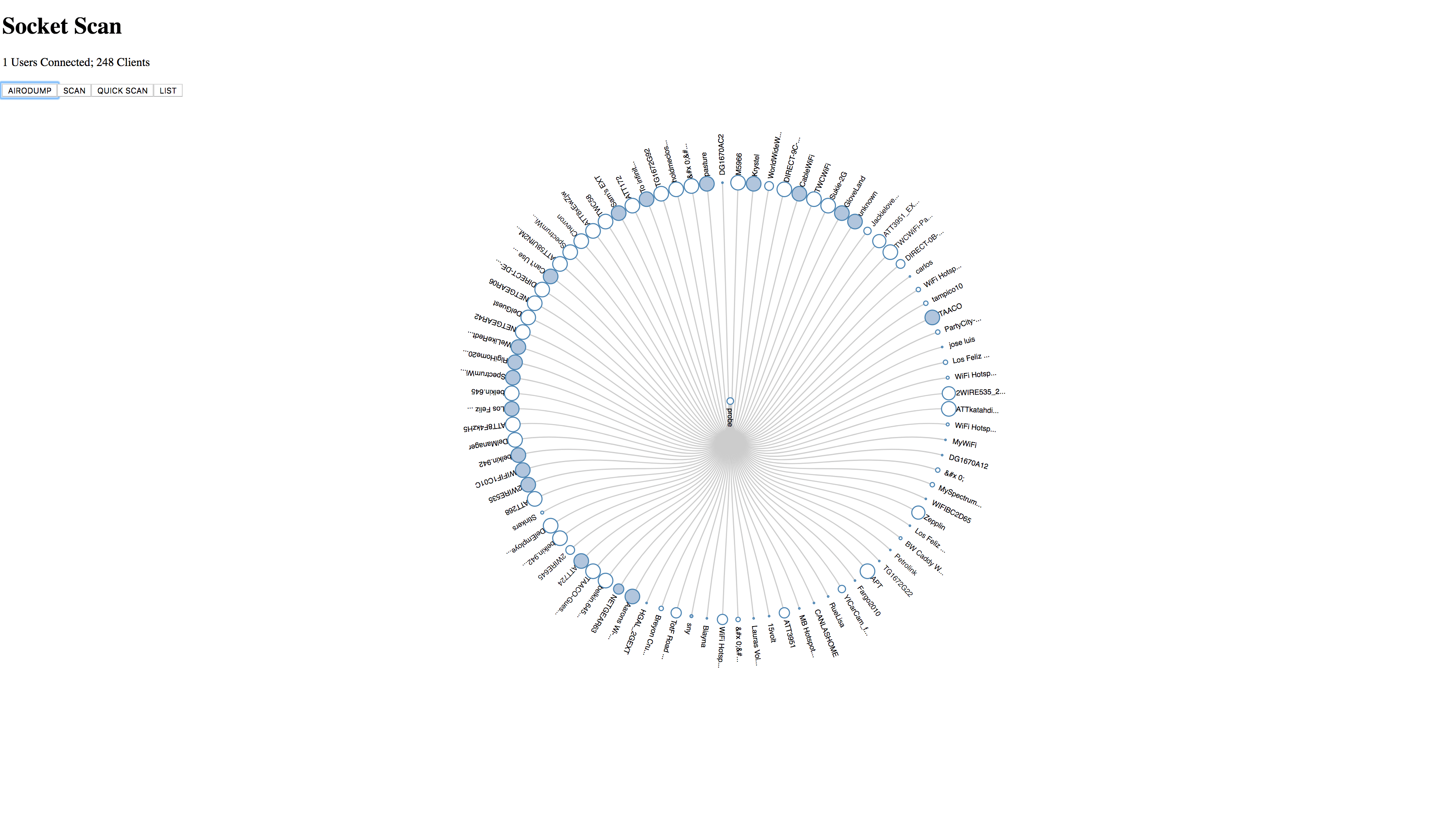 aircrack-ng with socket.io by Marcus Guttenplan