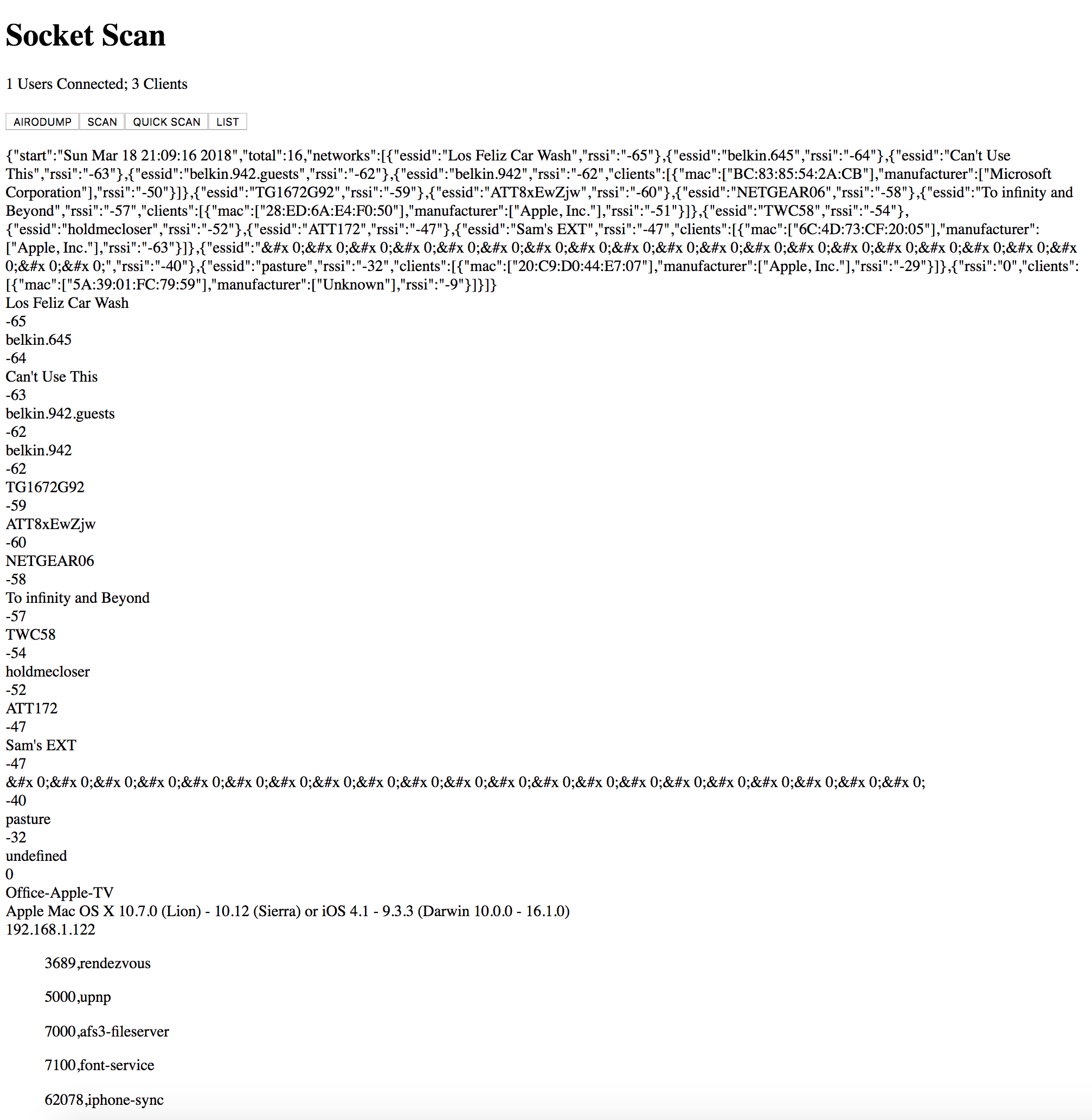 aircrack-ng with socket.io by Marcus Guttenplan