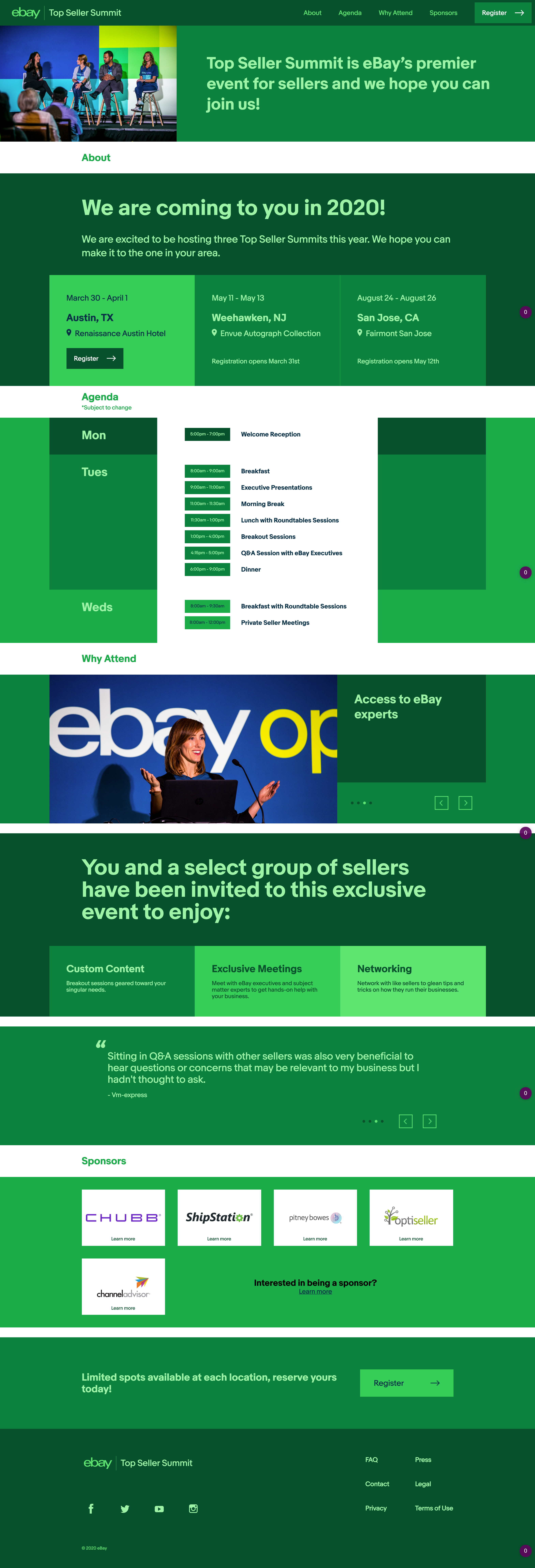 eBay Top Sellers Summit