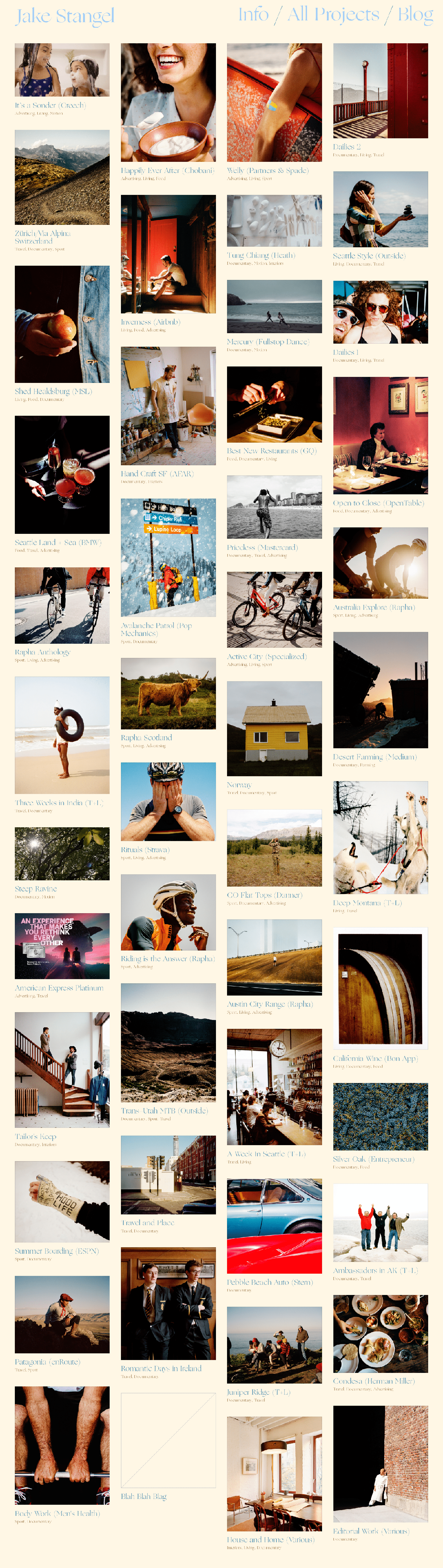 Developed for Jake Stangel by Marcus Guttenplan