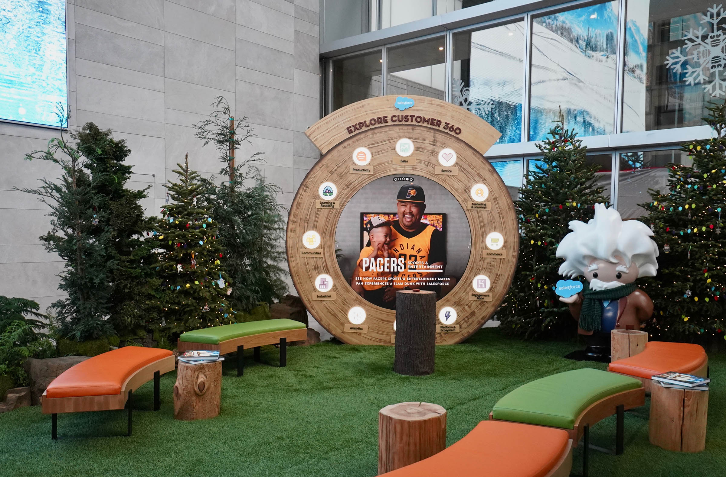 Salesforce Customer 360 at Dreamforce by Marcus Guttenplan for Sparks