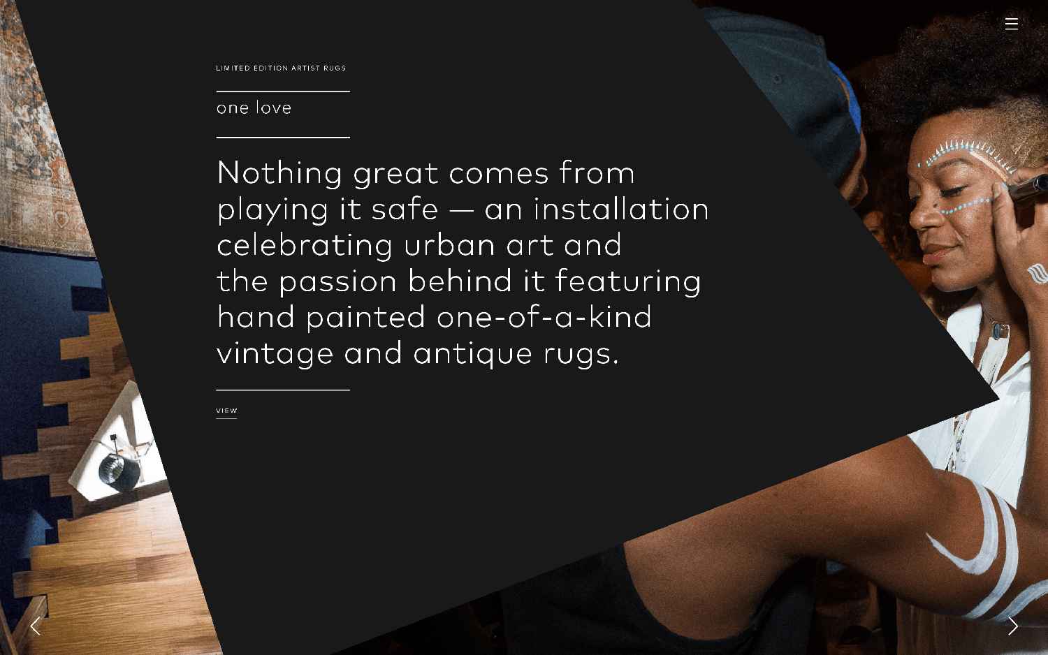 Developed for Woven and Rebeca Mendez Studio by Marcus Guttenplan